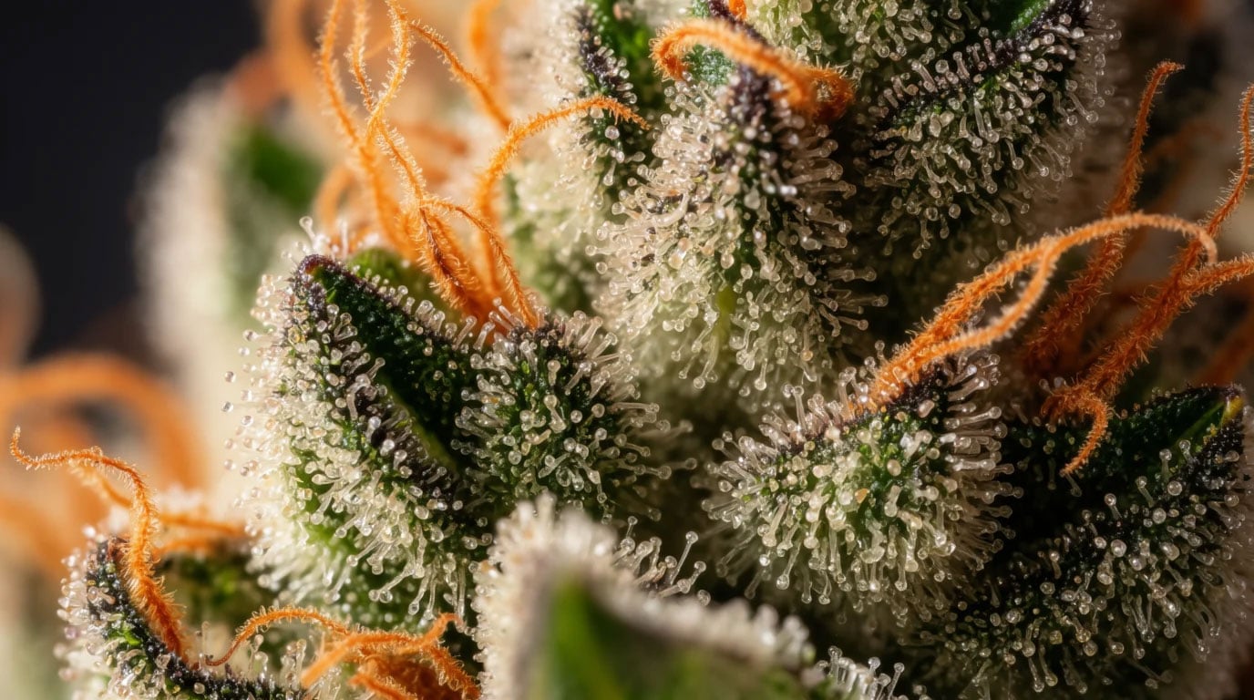 cannabis trichomes blog feature image